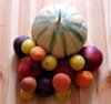 Salade de fruits � l eau de fleur d oranger : Etape 1