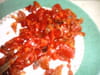 Mini cakes aux tomates s�ch�es, poivrons et thon : Etape 2
