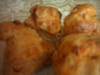 Mini cakes aux tomates s�ch�es, poivrons et thon : Etape 5