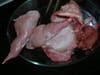 Lapin sauce au vin : Etape 1