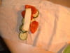 Croustillant tomates courgettes au Saint F�licien : Etape 2