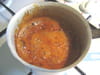 Petit pot de flan coco et sa cuill�re au chocolat : Etape 2