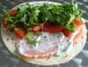 Wraps saumon-crudit�s : Etape 3