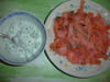 Croissant au saumon fum� et ciboulette : Etape 1