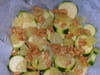Tatin de courgettes et noix de cajou : Etape 1
