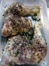 Poulet aux herbes : Etape 1