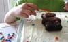 G�teau ourson aux p�pites de chocolat : Etape 6