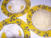 Pizza trois fromages � ma fa�on : Etape 1