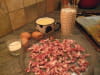 Quiche sans p�te : Etape 1