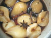 Poires �pic�es au Banyuls, sorbet chocolat : Etape 3