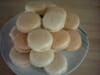 Macarons coco, ganache chocolat blanc-noix de coco : Etape 6