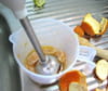 Blanc-manger coco-vanille et coulis de mandarine : Etape 3