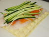 Papillotes de poisson aux ravioles et l�gumes : Etape 2