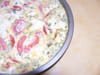 Clafoutis tomate-poivron-ch�vre : Etape 4