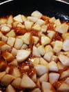 Cheesecake poires caram�lis�es et pain d �pices : Etape 2