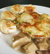 Fricass�e de Saint-Jacques aux c�pes : Etape 4