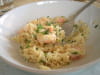 Risotto de p�tes aux crevettes et aux herbes : Etape 5
