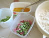Riz frit � la chinoise (cantonais) : Etape 1