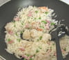Riz frit � la chinoise (cantonais) : Etape 3