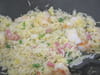 Riz frit � la chinoise (cantonais) : Etape 4