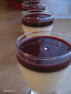 Panna Cotta aux myrtilles : Etape 1