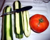 Gratin de courgette l�ger : Etape 1