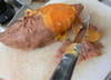 Brioche roul�e � la patate douce : Etape 1