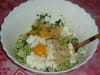 Bouch�es courgette et Feta : Etape 2