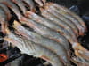 Gambas au barbecue et beurre citronn� : Etape 2