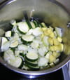 Velout� de courgettes : Etape 4
