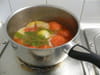 Soupe piment�e aux tomates et � la roquette : Etape 2