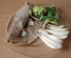 Galette de bl� noir Fourme d Ambert, miel et thym : Etape 4