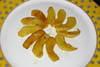 Crottin de ch�vre aux pommes po�l�es au miel : Etape 4