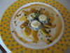Crottin de ch�vre aux pommes po�l�es au miel : Etape 6