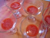 Fraisier en verrine, crumble croquant au caramel : Etape 4