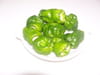 Poivrons verts � la tomate : Etape 1