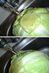 Chou farci roul� aux tomates : Etape 1
