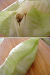 Chou farci roul� aux tomates : Etape 4