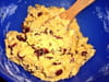 Cookies au chocolat blanc et aux cranberries : Etape 3