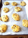 Cookies au chocolat blanc et aux cranberries : Etape 4