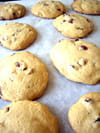 Cookies au chocolat blanc et aux cranberries : Etape 5
