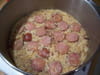 Arroz com linguica : Etape 2