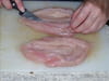 Filet de poulet forestier et son aum�ni�re : Etape 1