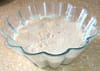 Bavarois aux litchis : Etape 3