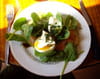 Galettes de pommes de terre, saumon fum� et oeuf mollet : Etape 5