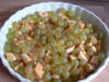 Clafoutis mi-pomme mi-raisin : Etape 2
