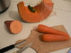 Galettes de potiron � la patate douce : Etape 1