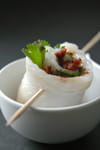 Brochettes de poisson en papillote : Etape 2