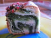 G�teau  en rose et vert (pistache et praline) : Etape 4