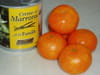 Verrine � la cl�mentine et cr�me de marron : Etape 1
